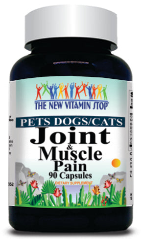 BUY 1 GET 2 FREE PETS Dogs/Cats Joint and Muscle Pain 90 Capsules