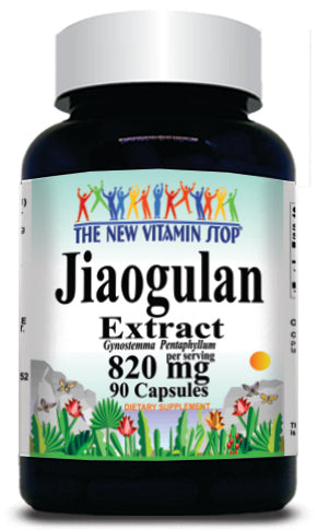 BUY 1 GET 2 FREEJiaogulan Extract 820mg  90 or 180 Capsules