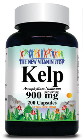 BUY 1 GET 2 FREE Kelp 900mg 200 Capsules