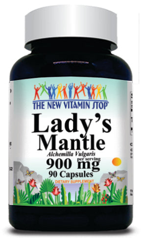 50% off Price Lady's Mantle 900mg 90 Capsules 1 or 3 Bottle Price