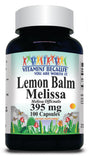 BUY 1 GET 2 FREE Lemon Balm (Melissa) 395mg 100 Capsules