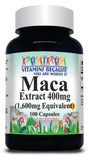 BUY 1 GET 2 FREE Maca Extract Equivalent 1600mg 100 or 200 Capsules