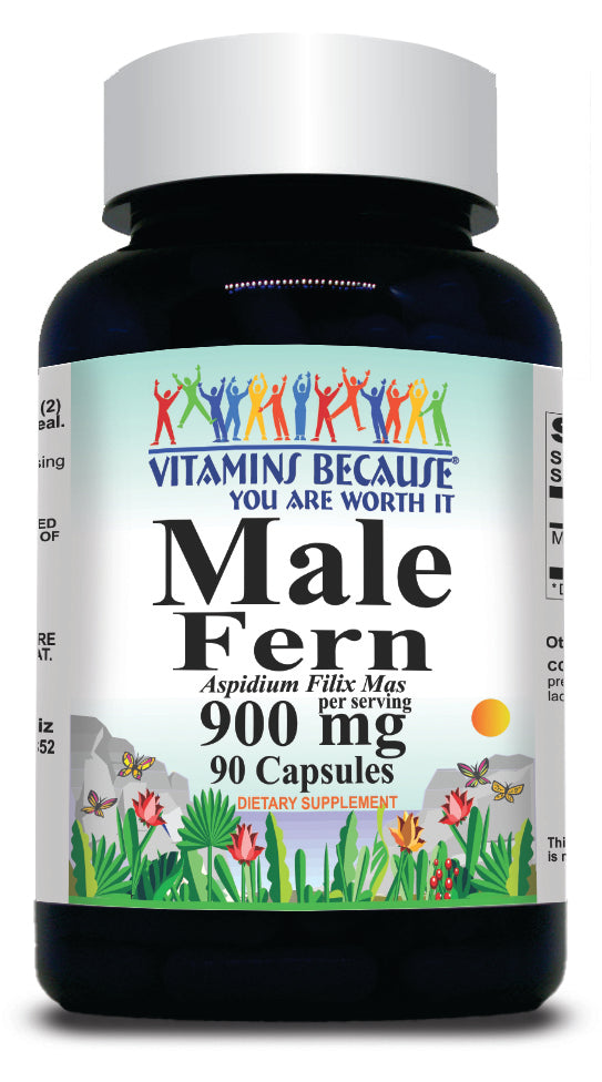 BUY 1 GET 2 FREE Male Fern 900mg 90 Capsules