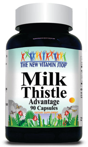 BUY 1 GET 2 FREE Milk Thistle Advantage 90 Capsules