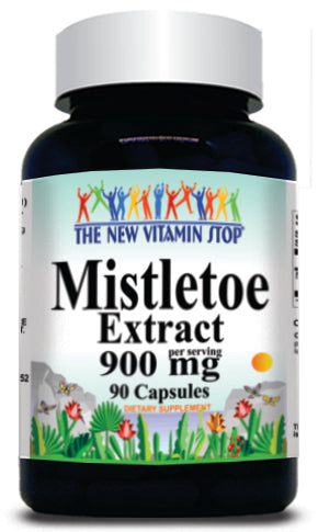 50% off Price Mistletoe Extract 900mg 90 Capsules 1 or 3 Bottle Price