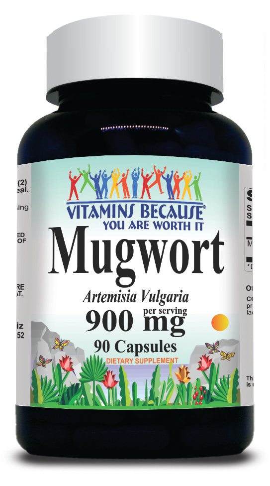 BUY 1 GET 2 FREE Mugwort 900mg 90 Capsules