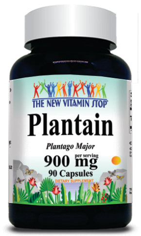 BUY 1 GET 2 FREE Plantain 900mg 90 Capsules
