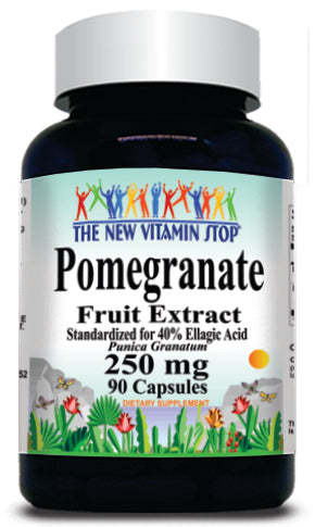 50% off Price Pomegranate Extract 250mg 90 Capsules 1 or 3 Bottle Price