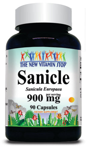 50% off Price Sanicle 900mg 90 Capsules 1 or 3 Bottle Price