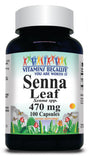 BUY 1 GET 2 FREE Senna Leaf 470mg 100 Capsules