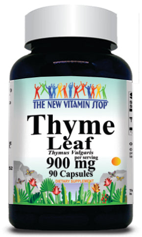 BUY 1 GET 2 FREE Thyme Leaf 900mg 90 Capsules