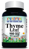 50% off Price Thyme Leaf 900mg 90 Capsules 1 or 3 Bottle Price