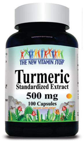 BUY 1 GET 2 FREE Turmeric Extract 500mg 100 Capsules