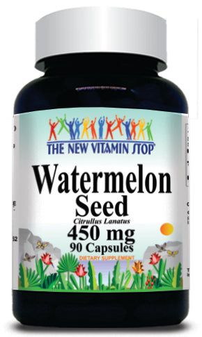 50% off Price Watermelon Seed 450mg 90 or 180 Capsules 1 or 3 Bottle Price