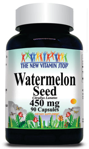 BUY 1 GET 2 FREE Watermelon Seed 450mg 90 or 180 Capsules