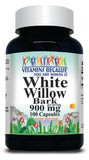 BUY 1 GET 2 FREE White Willow Bark 900mg 100 Capsules