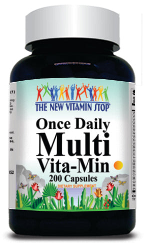BUY 1 GET 2 FREE Once Daily Multi-Vita-Min 200 Capsules