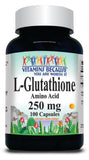 BUY 1 GET 2 FREE L-Glutathione Free Form 250mg 100 or 200 Capsules