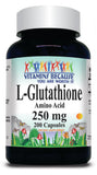BUY 1 GET 2 FREE L-Glutathione Free Form 250mg 100 or 200 Capsules