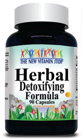 50% off Price Herbal Detoxifying Formula 90 Capsules 1 or 3 Bottle Price
