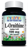 50% off Price L-Ornithine Free Form 500mg 100 Capsules 1 or 3 Bottle Price