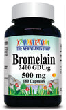 50% off Price Bromelain 500mg 90 or 180 Capsules 1 or 3 Bottle Price