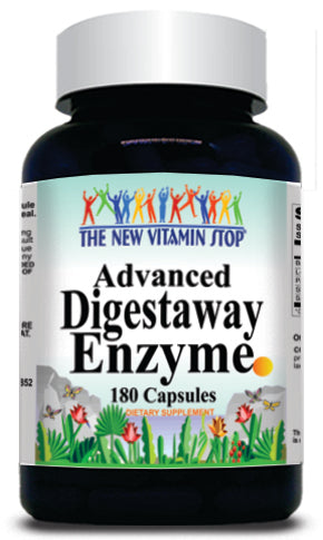 50% off Price Advanced Digestaway Enzyme 180 Capsules 1 or 3 Bottle Price