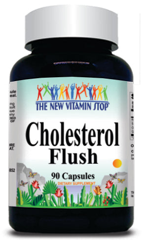 BUY 1 GET 2 FREE Cholesterol Flush 90 Capsules