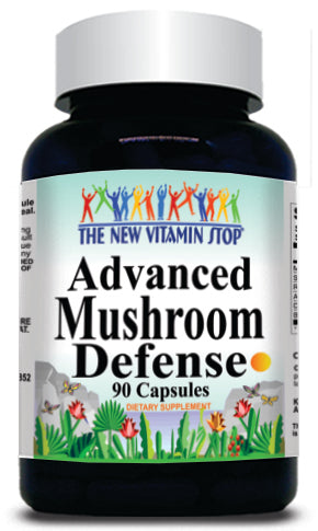 BUY 1 GET 2 FREE Advanced Mushroom Defense 90 or 180 Capsules