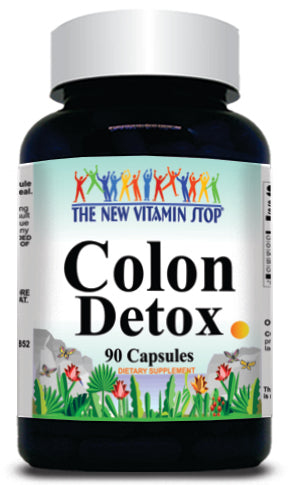 50% off Price Colon Detox 90 Capsules 1 or 3 Bottle Price