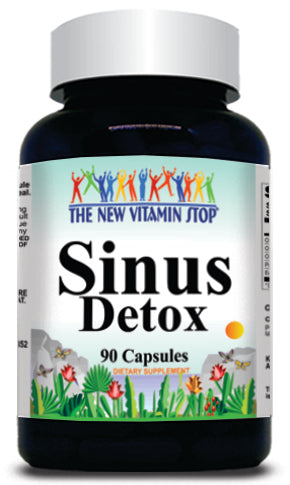 BUY 1 GET 2 FREE Sinus Detox 90 Capsules