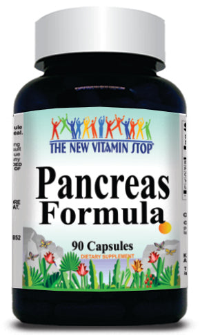 50% off Price Pancreas Formula 90 Capsules 1 or 3 Bottle Price