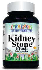 50% off Price Kidney Stone Flush 90 Capsules 1 or 3 Bottle Price