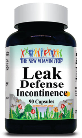 50% off Price Leak Defense Incontinence 1000mg 90 or 180 Capsules 1 or 3 Bottle Price