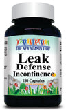 50% off Price Leak Defense Incontinence 1000mg 90 or 180 Capsules 1 or 3 Bottle Price