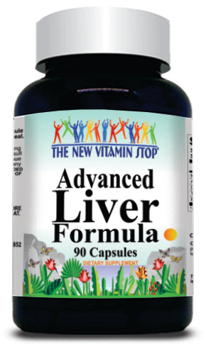 50% off Price Advanced Liver Formula 90 or 180 Capsules 1 or 3 Bottle Price