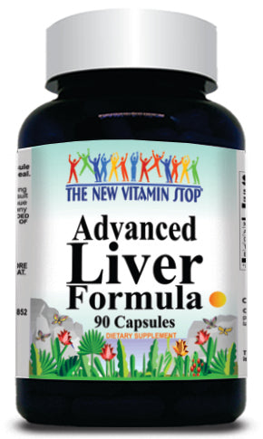 BUY 1 GET 2 FREE Advanced Liver Formula 90 or 180 Capsules