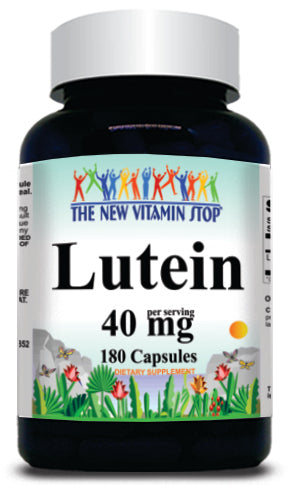 50% off Price Lutein 40mg 180 Capsules 1 or 3 Bottle Price