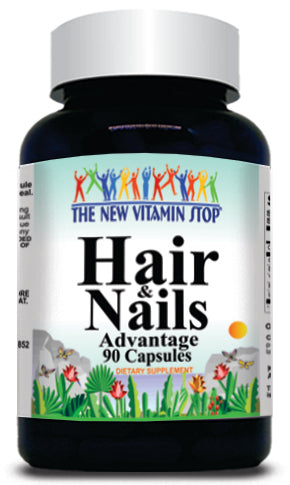 BUY 1 GET 2 FREE Hair & Nails Advantage 90 Capsules