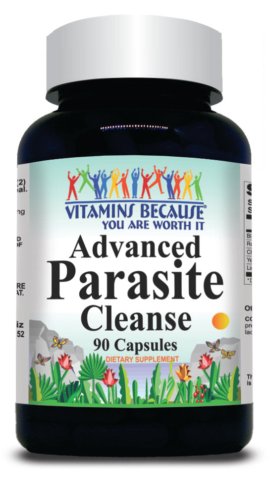BUY 1 GET 2 FREE Advanced Parasite Cleanse 90 Capsules
