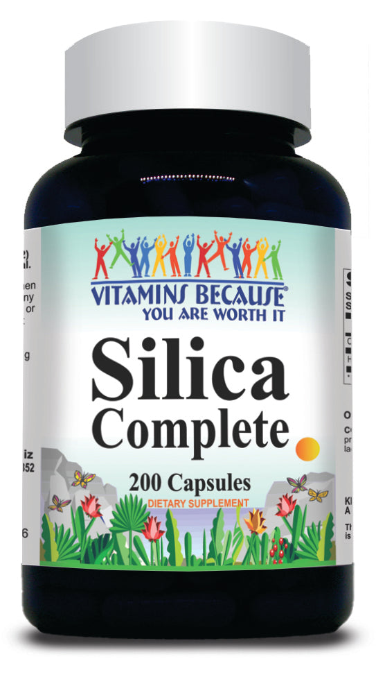50% off Price Silica Complete W/Calcuim 500mg 200 Capsules